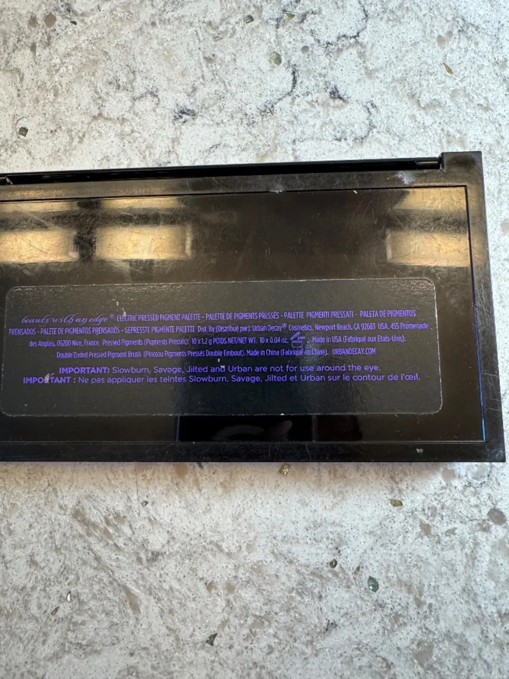 Rare  Urban Decay Electric Pressed Pigment Palette Discountinued Item